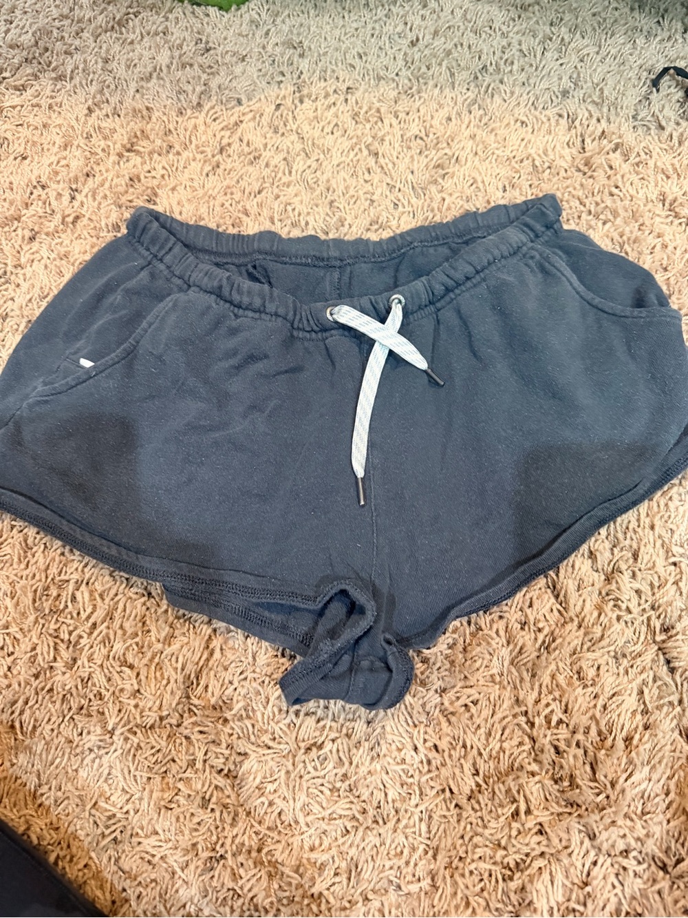Vuori Black Women's Drawstring Athletic Shorts